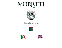 Tablet Screenshot of morettivini.it